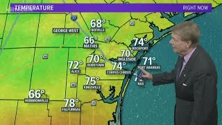 Mostly Cloudy, Mild, Mainly Dry Thursday