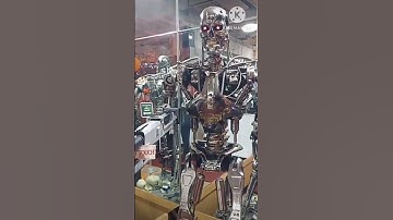 new humanoid robot made by America#musame t 800# Human robot# Terminator# YouTube# shorts# YouTube