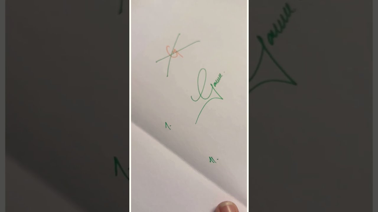 How To Sign The Letter G 