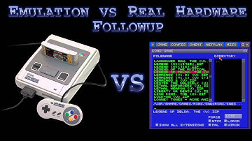 Emulation vs Real Hardware - Followup and Conclusion