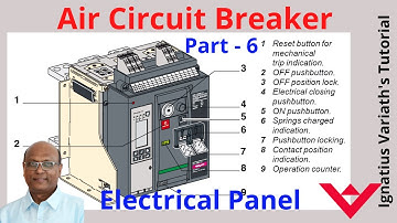Know about Electrical Panel - Part 6 | Air Circuit Breakers Explained.