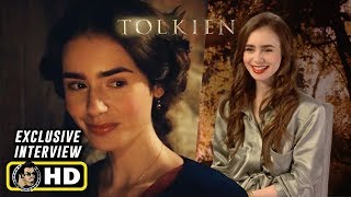 Lily Collins Interview for Tolkien