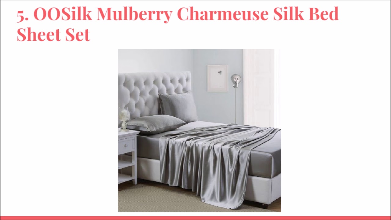 Top 10 Best Silk Sheets in 2018 DtopList YouTube
