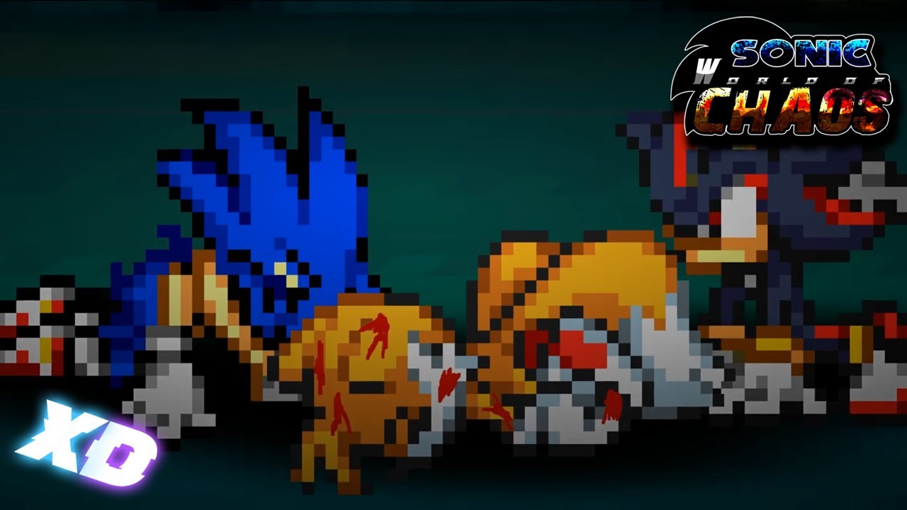 Dark Sonic vs Sonic.exe  Sprite Battle on Make a GIF