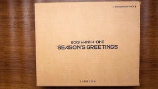 Unboxing | Wanna One 2019 Season's Greetings   Behind Book