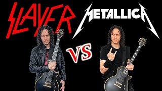 METALLICA VS SLAYER (Guitar riffs battle)