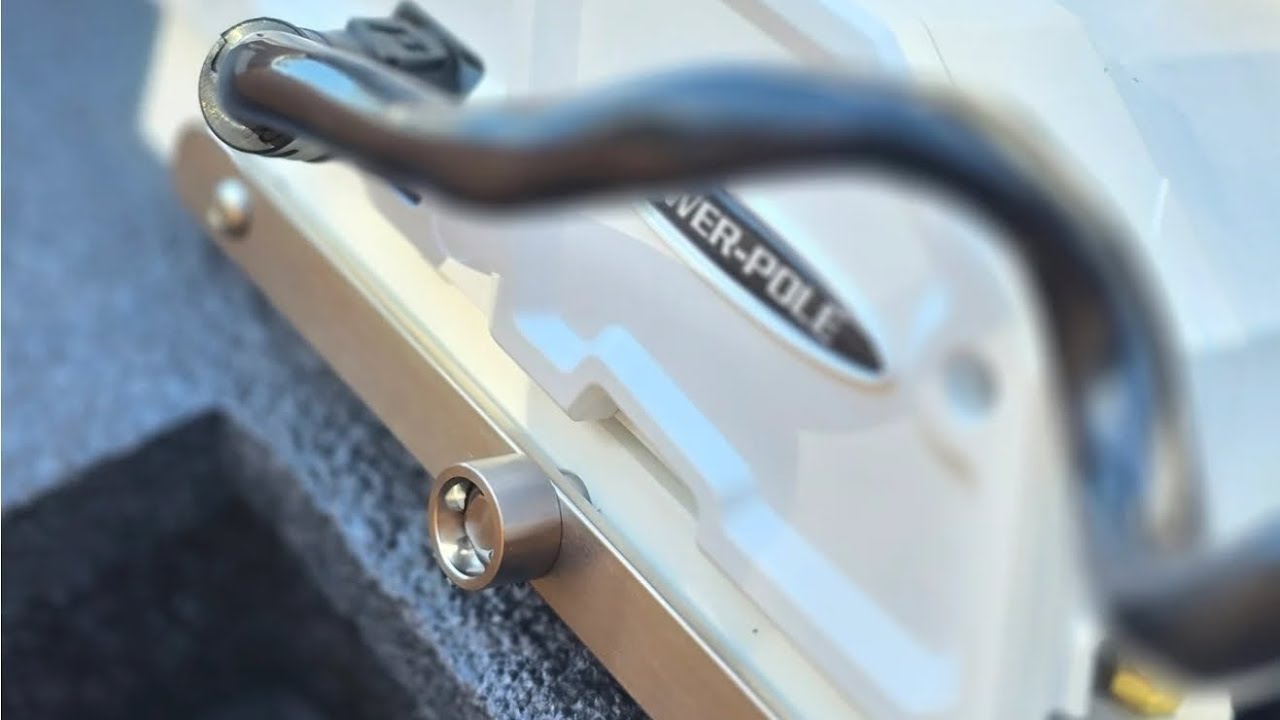 SEA SECURE 🔐 Power Pole Move PV Install 