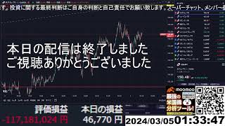 【FX生配信】地獄のISM製造業指数