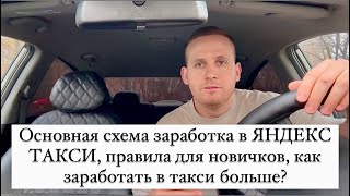 Основная схема заработка в ЯНДЕКС ТАКСИ, правила для новичков, как заработать в такси больше в 2024?