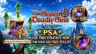 Info Utilisez Cette Stratégie Pour Vos 140 Invocations Gratuites Seven Deadly Sins Origin