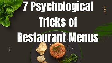 Are Restaurants Manipulating You? 7 Hidden Menu Strategies