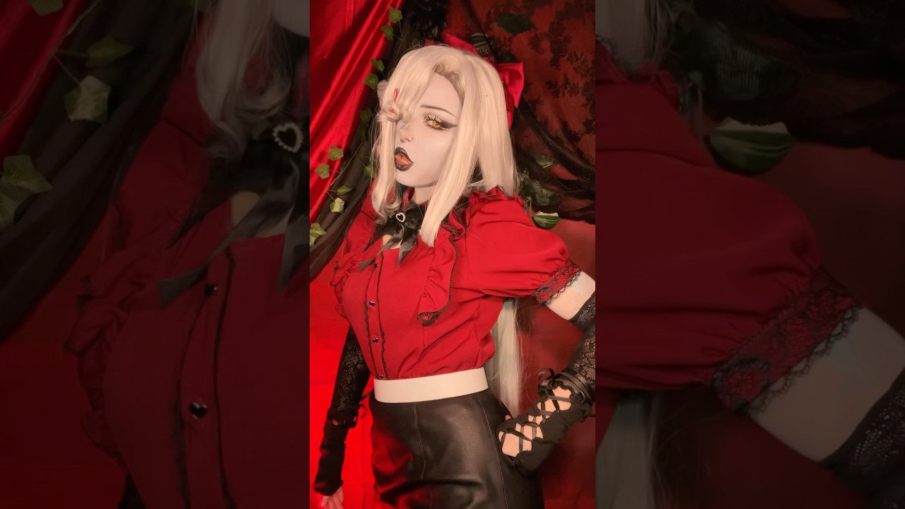 yeaah 🥀 #cosplay #makeup #hazbinhotel #vaggie #vaggiehazbinhotel #cartoon