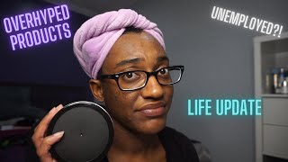 I TRIED Y&#39;ALLS FAVORITE DEEP CONDITIONER (YIKES).. PLUS A MINI-LIFE UPDATE | CHIT CHAT