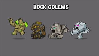 rock golem animation preview