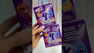 Inside Out 2 Collectible Mini Figures! 💜 #insideout2 #mini  #minifigures #asmr #unboxing #shorts