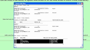 My Library Management Software demonstration video ( explained by voice recording )