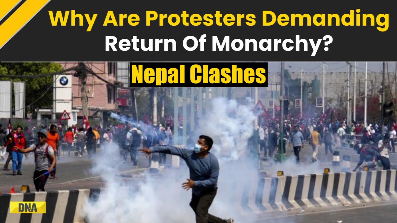 Nepal Protest: Protesters In Nepal Clash With Police, Demand Restoration Of Monarchy, Here's Why