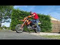 KTM 660 SMC cold start ! #ktm #ktmsupermoto #supermoto #supermotard #kickstarter