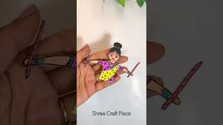 Navratri Special Craft..😲#viral #shorts #art #ytshorts #youtubeshorts #trending #art