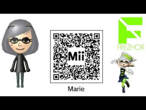 Mii Maker Marie From Splatoon Mii Free Giveaway Qr Code Nintendo 3ds Wiiu N3ds Miitomo By Captain Frezhor