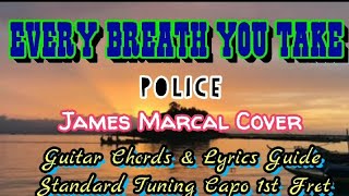 EVERY BREATH YOU TAKE Police |James Marcal Cover Guitar Chords Lyrics Guide Beginners Play-Along