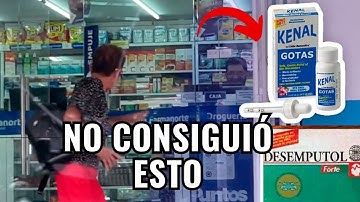 NO VUELVO A MANDAR A MI Mamá a la Farmacia