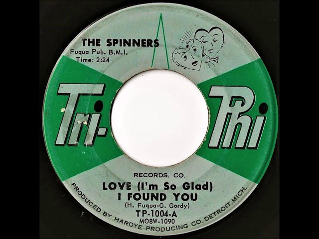 The Spinners - Love (I'm So Glad) I Found You