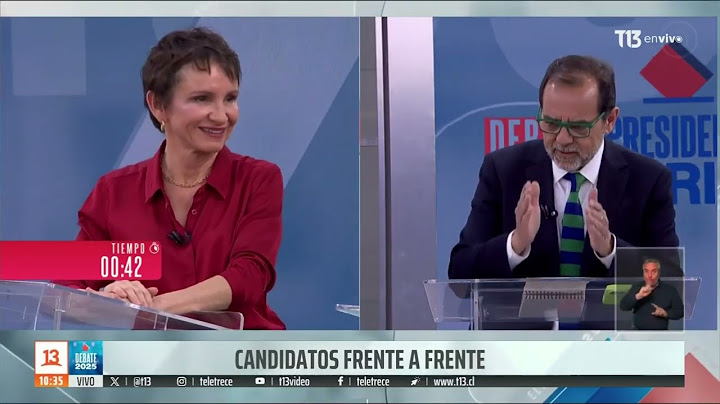 DEBATE PRIMARIAS 2025: Candidatos frente a frente entregan sus definiciones políticas