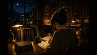 Quiet Library Study Room 📚 | Peaceful Ambience for Deep Focus