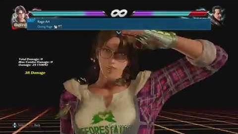 TEKKEN 7 - Julia Movelist (Season 2)