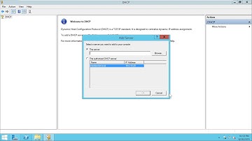 Windows Server 2012 | Hướng dẫn backup và restore CSDL của DHCP