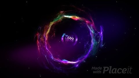 Intro Maker for a Logo Reveal Featuring Colorful Liquids