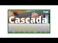 Cascada SPANISH GUITAR STUDY # 1 @dd-guitarschool.nl