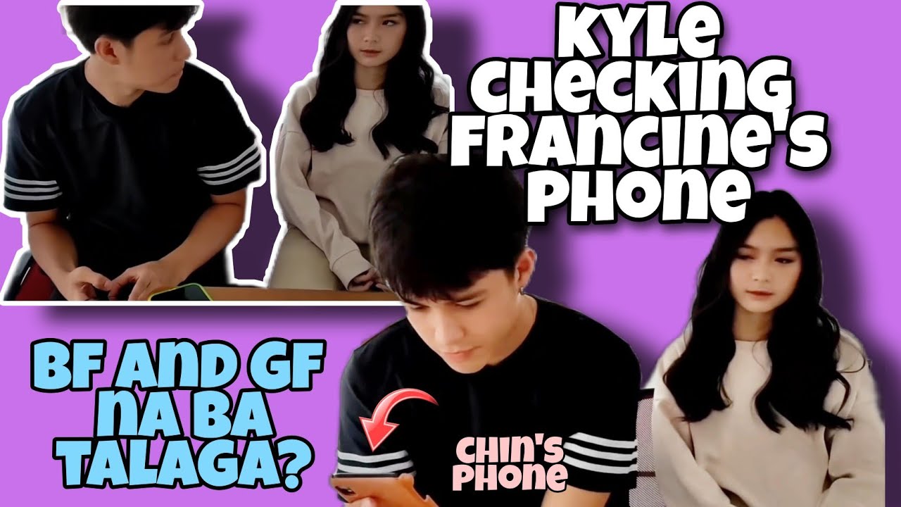 Phone ni Francine cheni-check ni Kyle | kycine