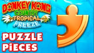 Donkey Kong Country: Tropical Freeze - All Puzzle Pieces! 100%! screenshot 4