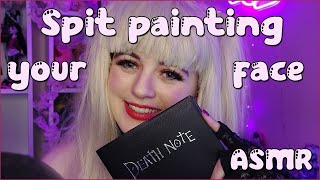 100% tingles! spit painting your face ✨┃fast and aggressive roleplay ┃ Misa Aname Death Note ASMR