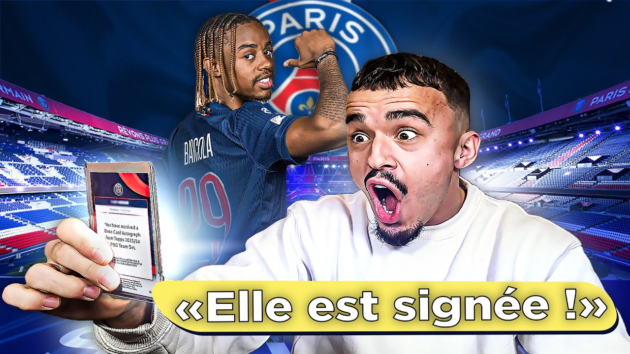 Collection Complète Cartes Joueurs PSG Saison 2007-2008 - Club Français
