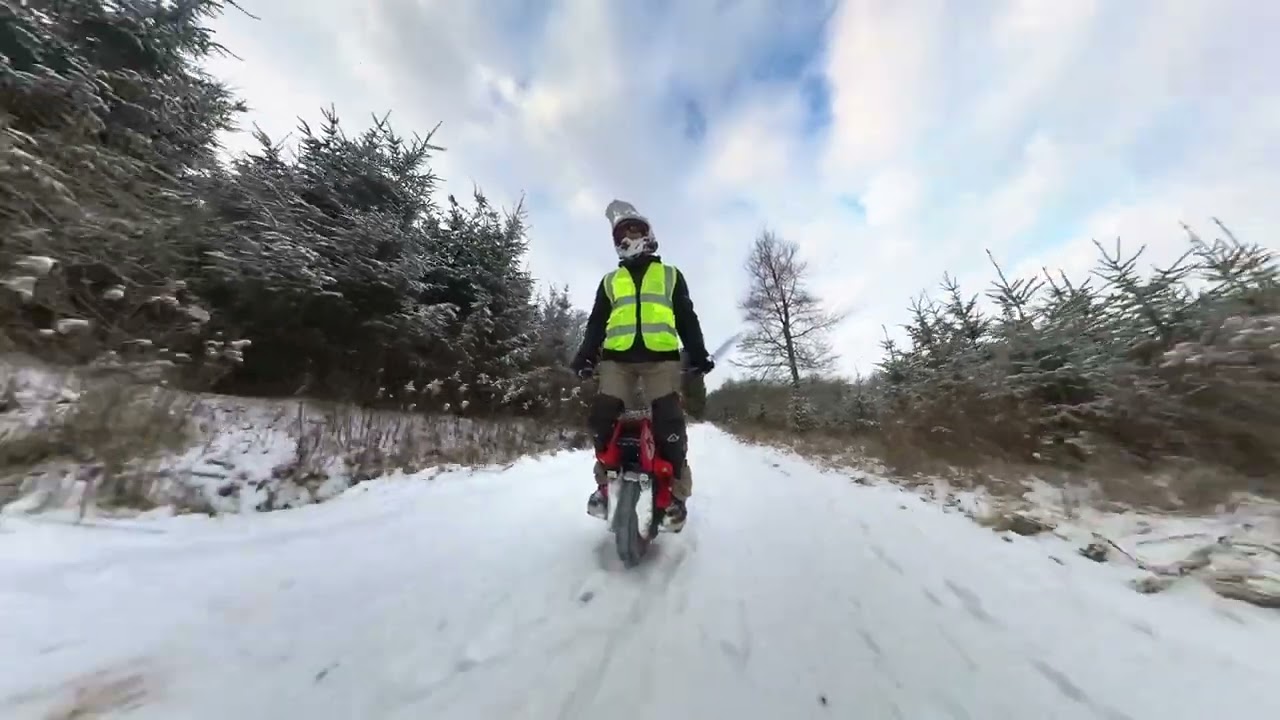 Chill snow ride