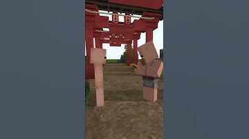 Nếu dân làng kết hôn với người chơi #minecraft #minecraftshorts #shorts