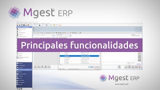MGest ERP: Presentación del software y funciones básicas screenshot 3