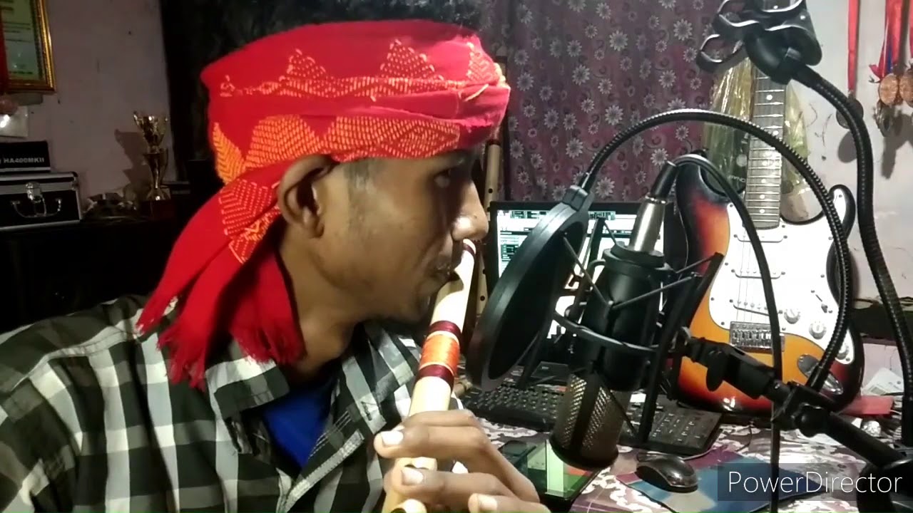 Sanso Haywi Gwswa Bodo Song  Flute Cover  Bitupan Boro