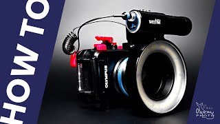 HOW TO | Montage eines Weefine Ringlampe 3000 an ein TG5/TG6 Olympus Unterwassergehäuse