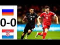Россия и Хорватия сыграли вничью! Осторожный дебют Карпина! Россия - Хорватия - обзор!