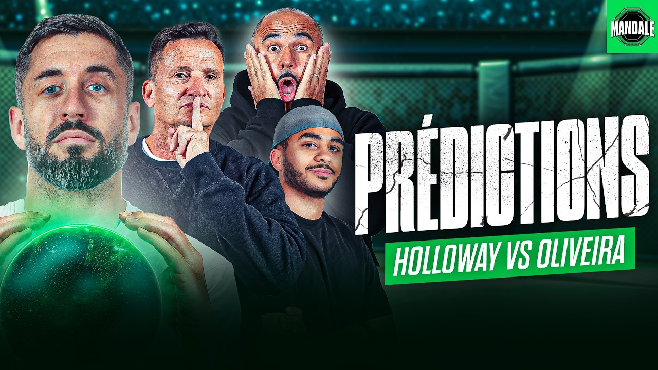 🔴 [LIVE] Holloway vs Oliveira : Les prédictions de Mandale (UFC 326)