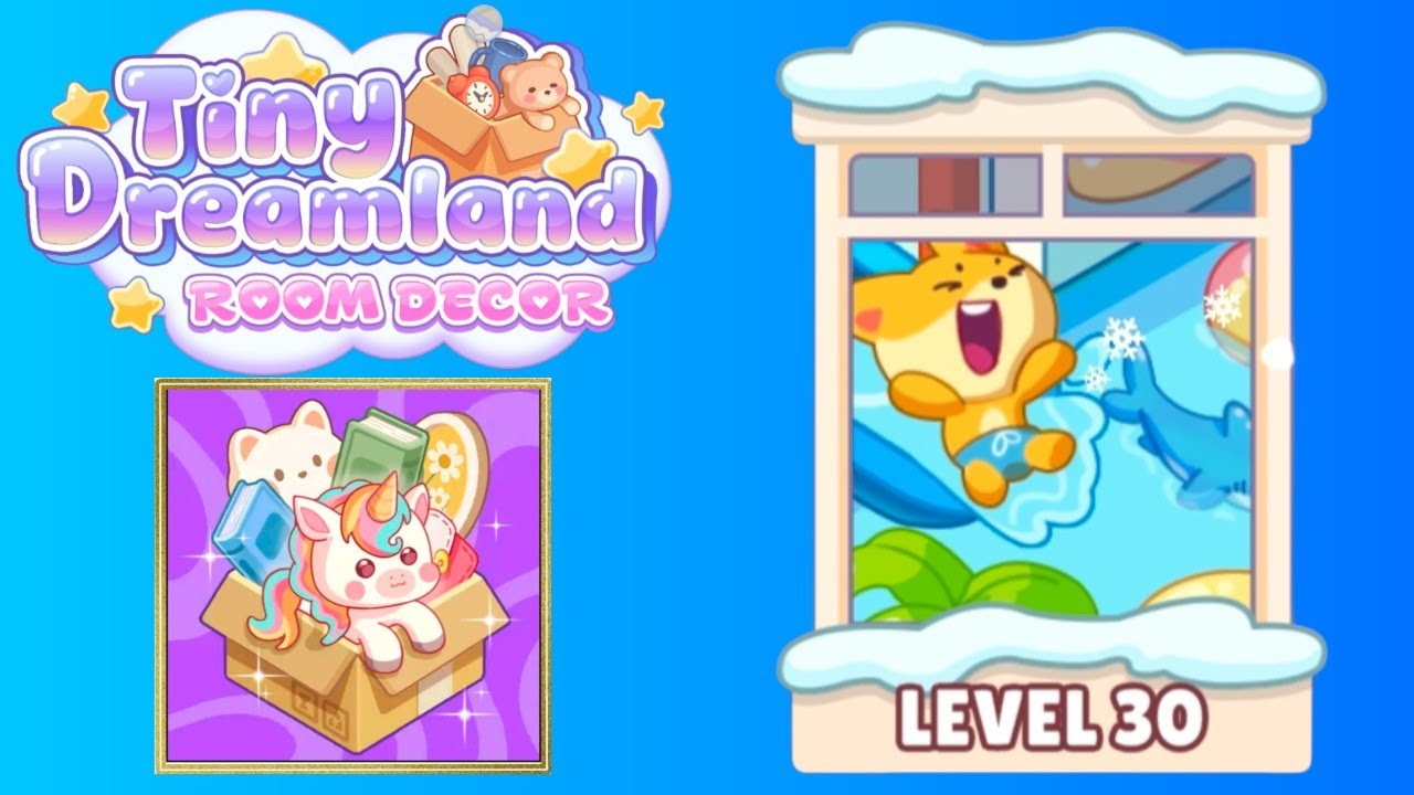 Tiny dreamland room decor level 30 solution walkthrough 