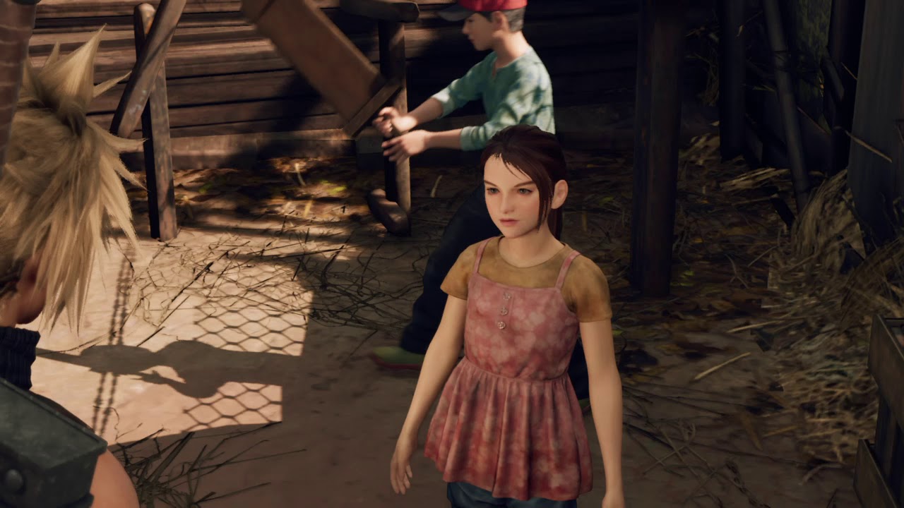 FINAL FANTASY VII: REMAKE Cutscenes | CH8: Budding Bodyguard | 284