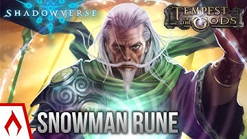 [Shadowverse] Golly! - Conjuring Snow Runecraft Deck Gameplay