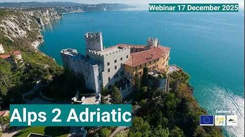 Europe in a Nutshell | Alps2Adriatic Cross-Border Travel Webinar