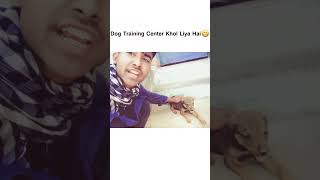 Dog Training Center Khol Liya 😅#shorts #youtubeshorts
