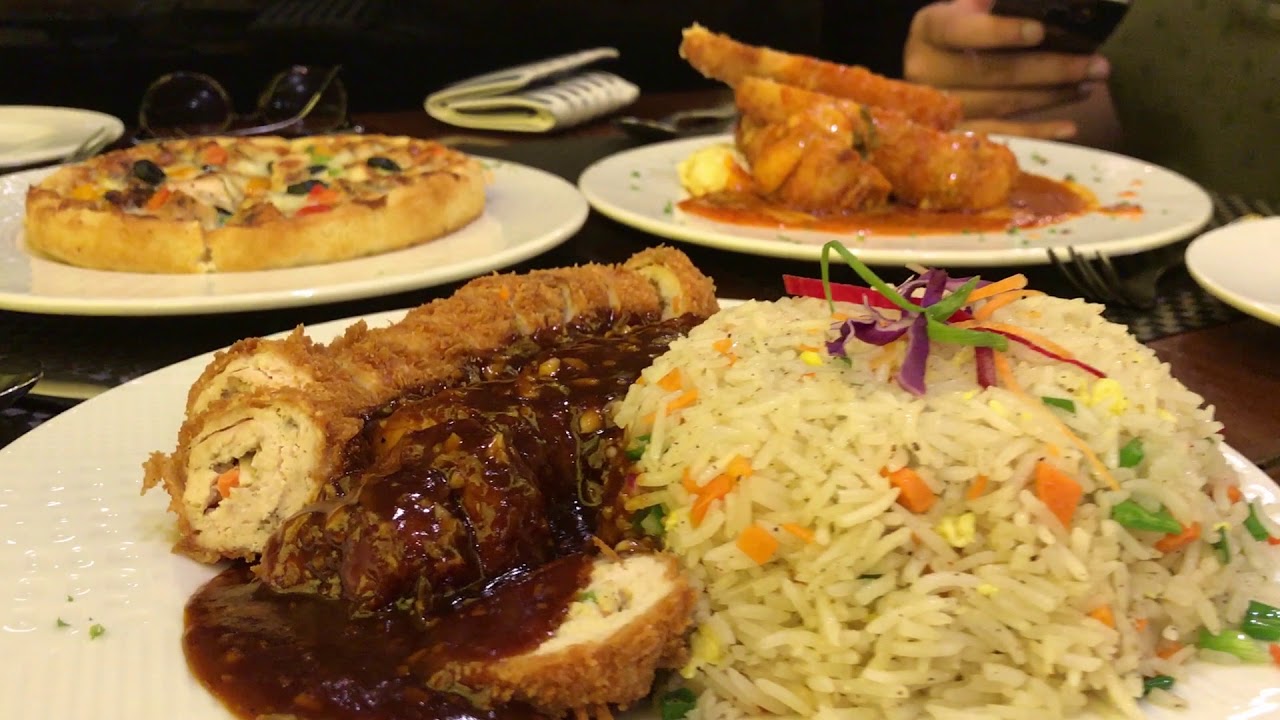 Napoleon, Asparagus and Bai Ze Chicken. FOOD REVIEW